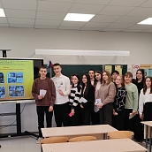 Преподаватель кафедры МБИ провел встречу со школьниками