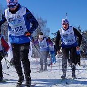 Студенты и преподаватели Политеха приняли участие в лыжном забеге