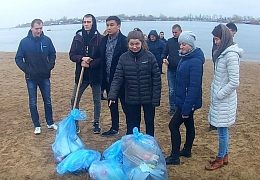 Экологи СГТУ приняли участие во Всероссийской акции «Чистый берег»