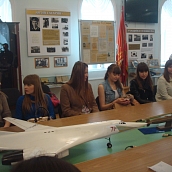 Студенты специальности ЭБЗ посетили народный музей Ю.А. Гагарина