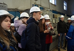 Студенты УрбАС посетили Курскую теплоэлектроцентраль