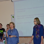 На кафедре СТ состоялось информационно-познавательное мероприятие в рамках проекта «Узнай больше о гепатитах»