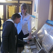 Студенты –экологи посетили Информационный центр Балаковской АЭС