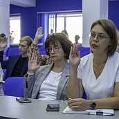 Состоялась профсоюзная конференция работников административно-управленческих подразделений СГТУ