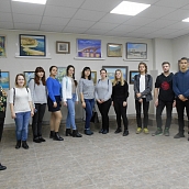Студенты посетили выставку «Сопряжение»