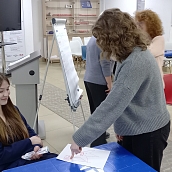 Для школьников социально-экономического кластера прошел мастер-класс по проектному сопровождению