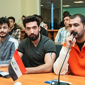 Иностранные слушатели курсов русского языка приняли участие в Дне открытых дверей