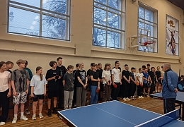 ИнЭТиП - победитель соревнований «Приз Первокурсника» по настольному теннису 