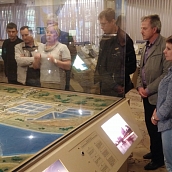 Слушатели курсов радиационной безопасности посетили Информационный центр Балаковской АЭС