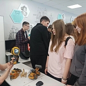 Сотрудники и студенты ИММТ приняли участие в масштабном мероприятии в рамках Инженерно-космической смены «ПолитехПРО»