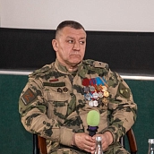 Слушатели ВУЦ встретились с участником специальной военной операции