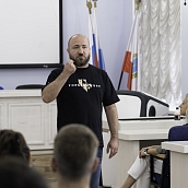Студенты СГТУ посетили мастер-класс главного редактора «Ленфильма»