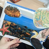 Творческая встреча по апсайклингу со школьниками Вольска 