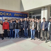 Студенты группы МНСТ-31 побывали на «НПП «Алмаз»