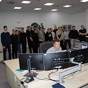 Студенты ИнЭн посетили с экскурсией Саратовское РДУ