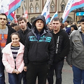 Студенты ТСК - участники празднования Дня народного единства