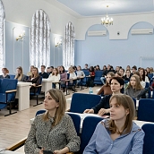 Студентка кафедры ПМК выступила с докладом на Форуме молодых ученых