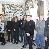 Политеховцы посетили Музей воинской и боевой славы 