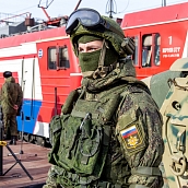 Студенты и преподаватели военной кафедры СГТУ приняли участие в акции «Сирийский перелом»