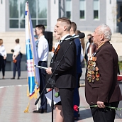 В СГТУ состоялся торжественный митинг ко Дню Победы