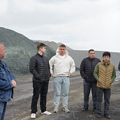 Студентам УРБАС показали работу асфальтобетонного завода