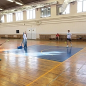 Соревнования по бадминтону прошли в рамках Спартакиады ППС