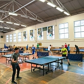 Спартакиада среди преподавателей университета открылась настольным теннисом