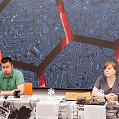 Представители ИнЭН приняли участие в научно-популярном ток-шоу «Разберем на атомы. Соты»