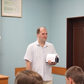 Поздравление с днем знаний первого курса студентов института Энергетики