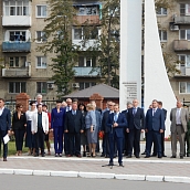 Студенты ТСК приняли участие в торжественной линейке университета, посвященной Дню знаний