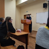 Преподаватель ЭКЛ провел окрытое занятие в лицее математики и информатики