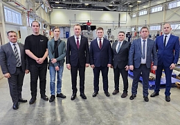 Политеховцы вместе с Губернатором Романом Бусаргиным посетили «Гипрониигаз»