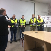 Студенты кафедры «Электроснабжение и электротехнология» посетили ЗАО «Тролза»