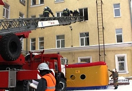 В СГТУ провели учебную эвакуацию