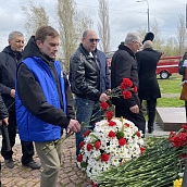 В Парке Победы почтили память ликвидаторов Чернобыльской аварии