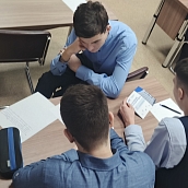 Специалисты СГТУ провели профориентационное занятие «Шаг к успеху»