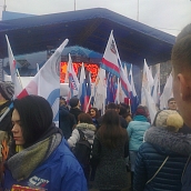 Студенты группы с1-ЭБЗ31 побывали на митинге 4.11.2018, посвященном Дню народного единства