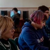 На мастер-классе от практика ИТ-индустрии студенты научились создавать VK-бота