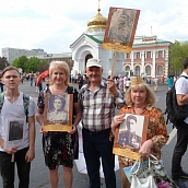 Студенты кафедры приняли участие в акции «Бессмерный полк»