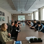 Профориентационная встреча со студентами САСК