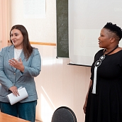 Профессор Гугу Мхлонго из ЮАР прочитала лекцию студентам СГТУ  