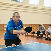 Спартакиада среди преподавателей университета открылась настольным теннисом
