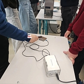 Сотрудники и студенты ИММТ приняли участие в масштабном мероприятии в рамках Инженерно-космической смены «ПолитехПРО»