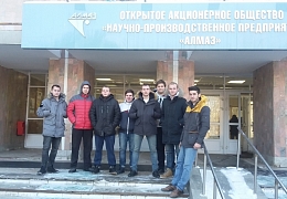 Студенты ИнЭТС посетили предприятие «Алмаз»