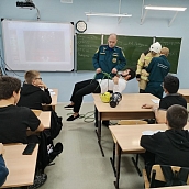 Школьники «Гагаринских классов» встретились с представителями СГТУ