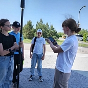 Преподаватель Института УРБАС рассказала школьникам о спутниковых технологиях в геодезии и кадастре