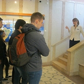 Студенты –экологи посетили Информационный центр Балаковской АЭС