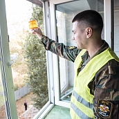 Гагаринцы участвовали в проведении пожарно-тактических учений