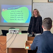 Кафедра ПМК провела серию мастер-классов в МОУ «Лицей №56» в рамках коворкинг-площадки «Школа перевода»