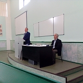 День знаний. Преподаватели ОПБС встретились со студентами 1 курса